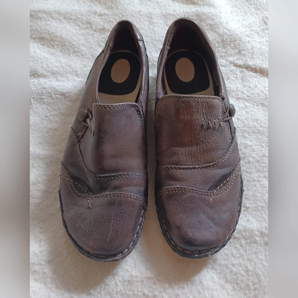 Earth Spirit Casual Leather Suede Loafer Shoes - Picture 7 of 9